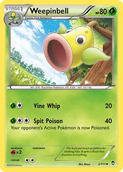 Weepinbell #2, Reverse Foil