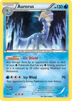 Aurorus #26, Reverse Foil
