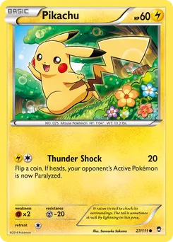 Pikachu #27, Holo