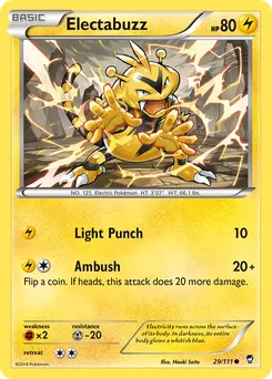 Electabuzz #29, Reverse Foil