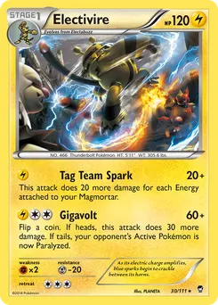 Electivire #30, Reverse Foil
