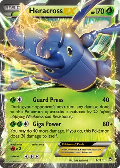 Heracross-EX #4, Standard
