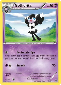 Gothorita #40, Reverse Foil