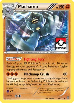 Machamp #46, Reverse Foil