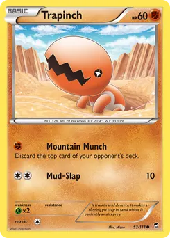 Trapinch #53, Reverse Foil