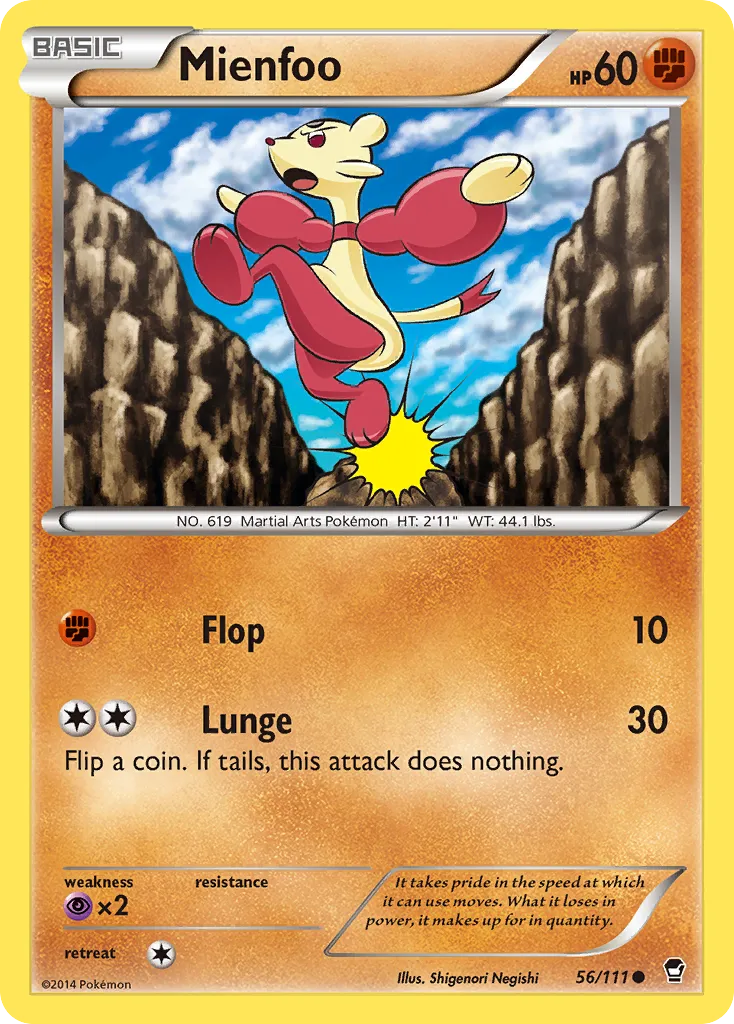 Mienfoo #56, Furious Fists