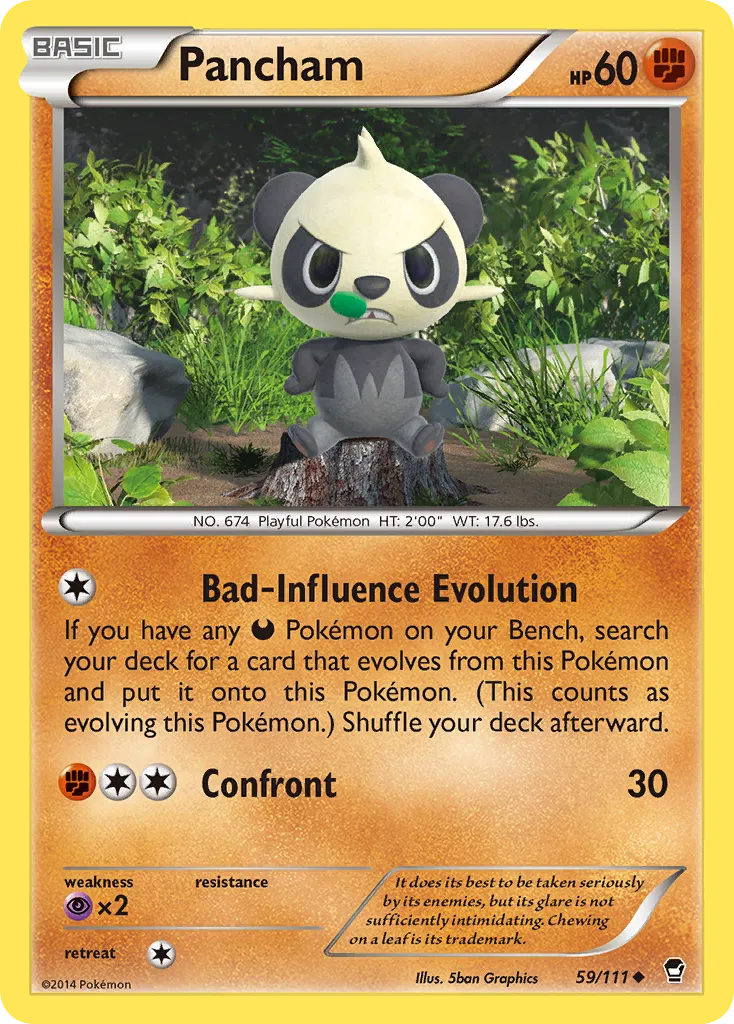 Pancham #59, Furious Fists