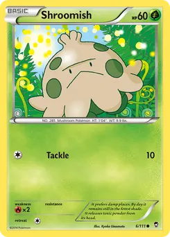 Shroomish #6, Reverse Foil