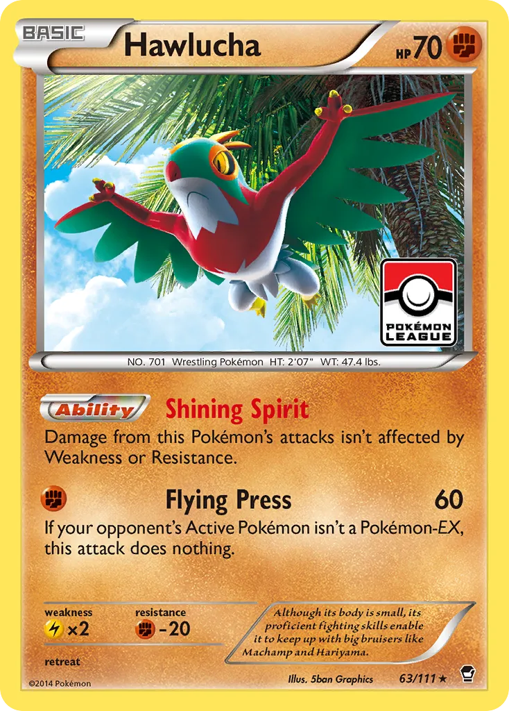 Hawlucha #63, Furious Fists