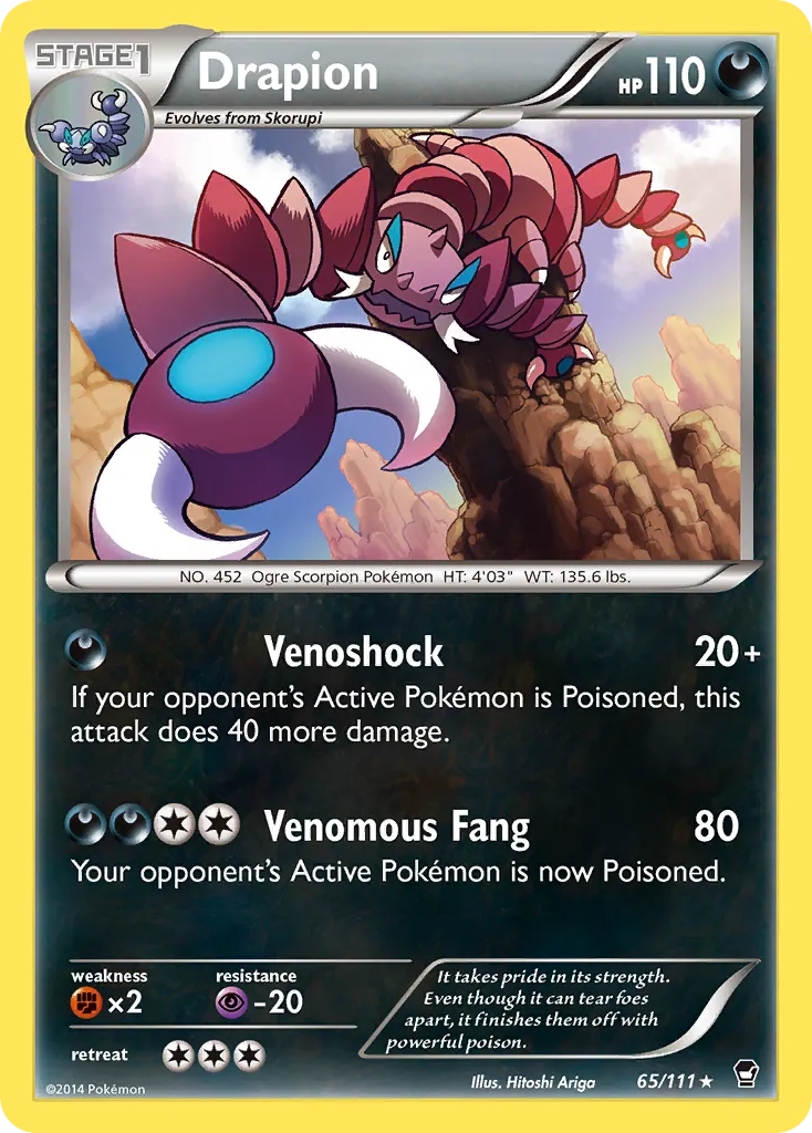Drapion #65, Furious Fists