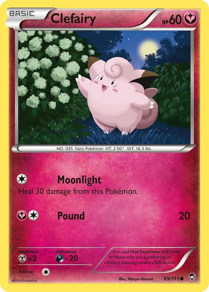 Clefairy #69, Furious Fists
