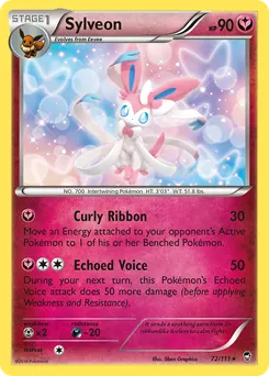 Sylveon #72, Cracked Ice-Enchanted Echo Theme Deck