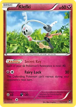 Klefki #73, Reverse Foil