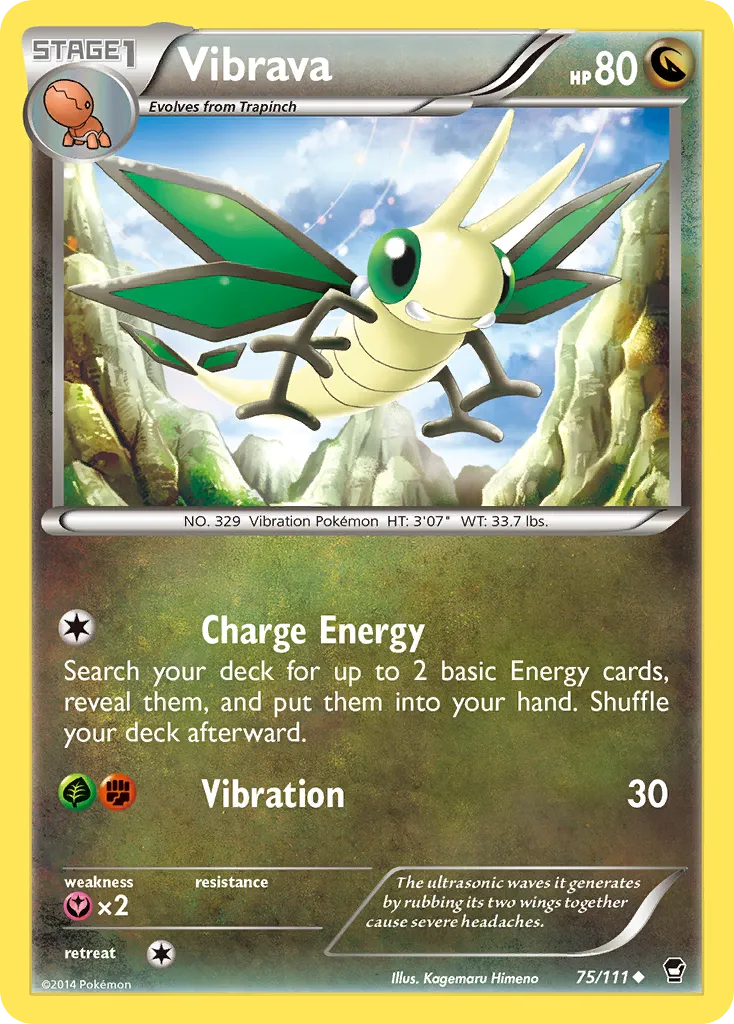Vibrava #75, Furious Fists Reverse Foil
