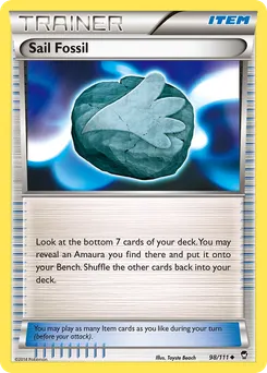 Sail Fossil #98, Reverse Foil