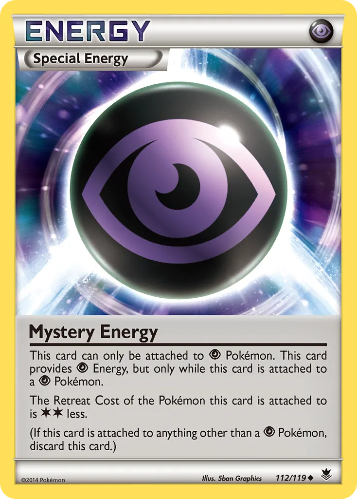 Mystery Energy #112, Phantom Forces Reverse Foil