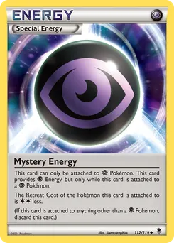 Mystery Energy #112, Reverse Foil