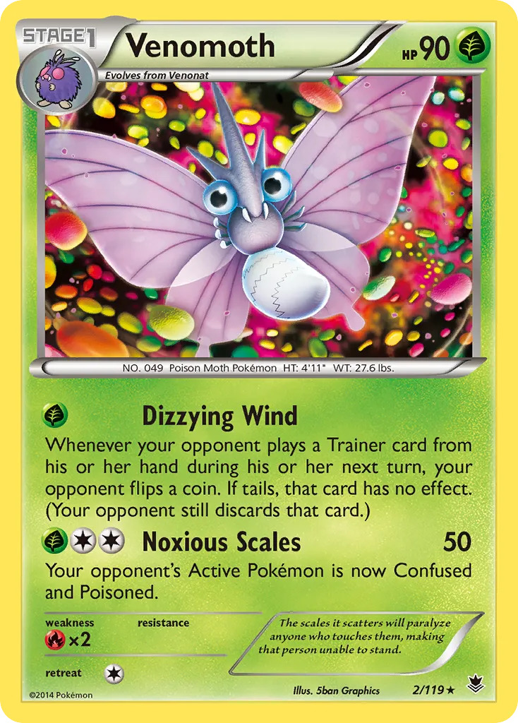 Venomoth #2, Phantom Forces