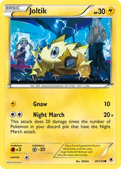 Joltik #26, Reverse Foil