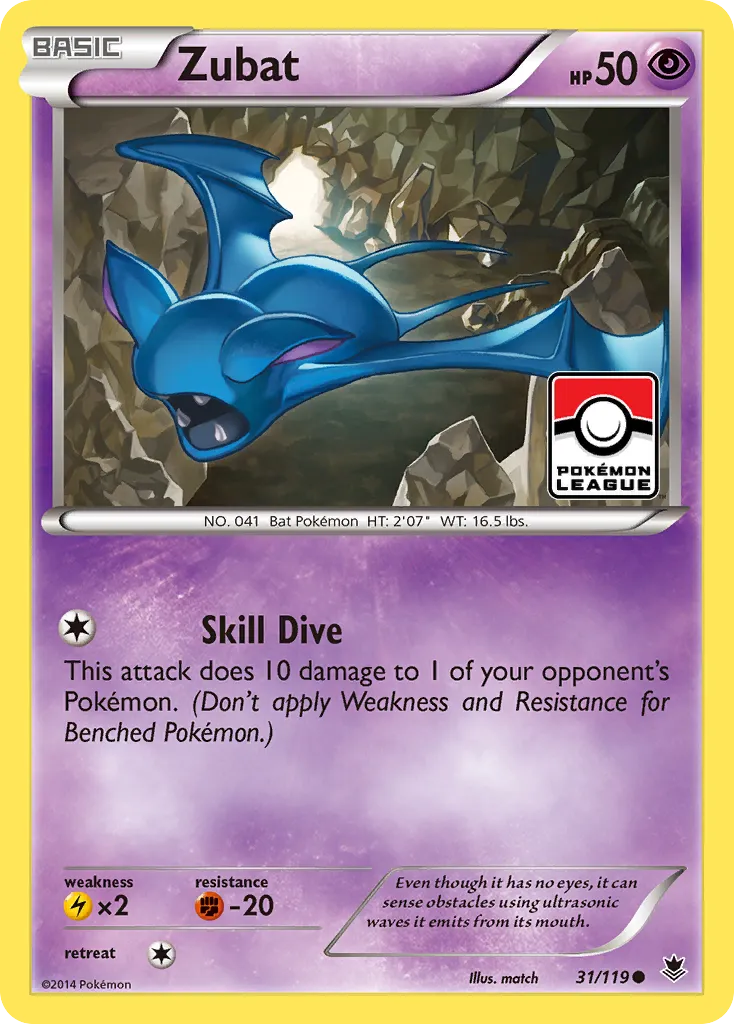 Zubat #31, Phantom Forces Reverse Foil