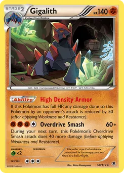 Gigalith #50, Standard