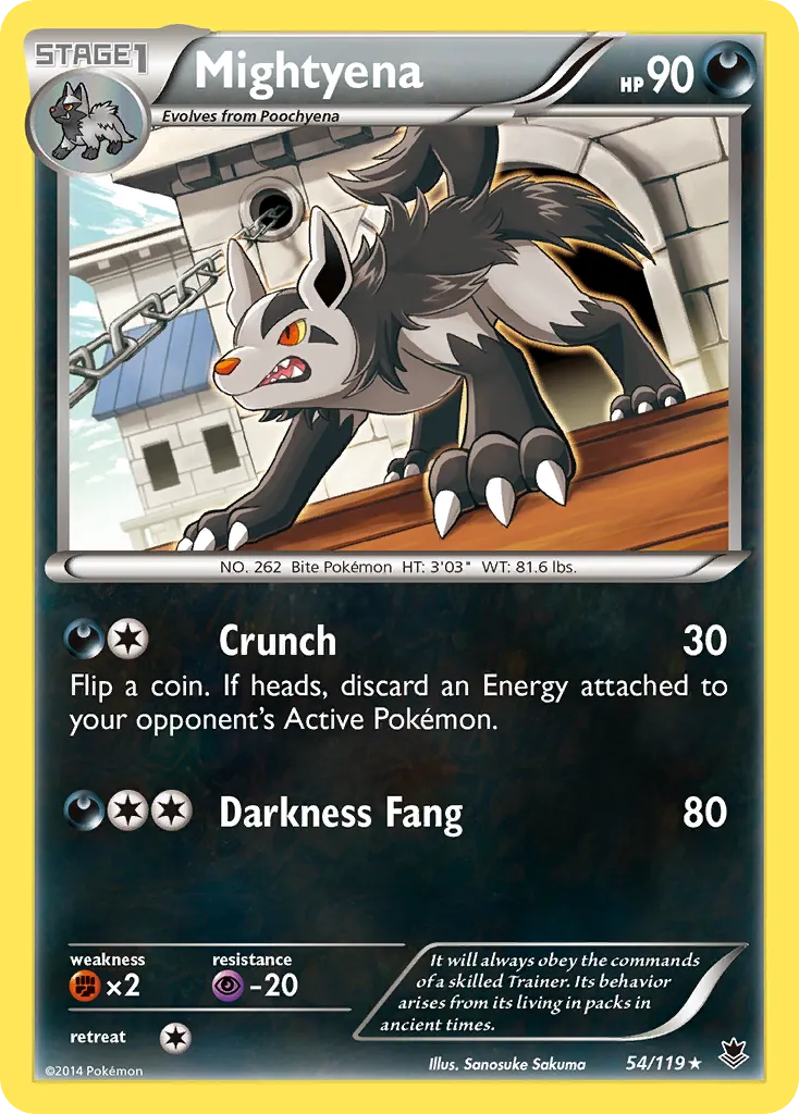 Mightyena #54, Phantom Forces