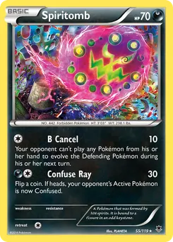 Spiritomb #55, Standard