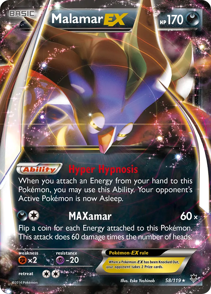 Malamar-EX #58, Phantom Forces
