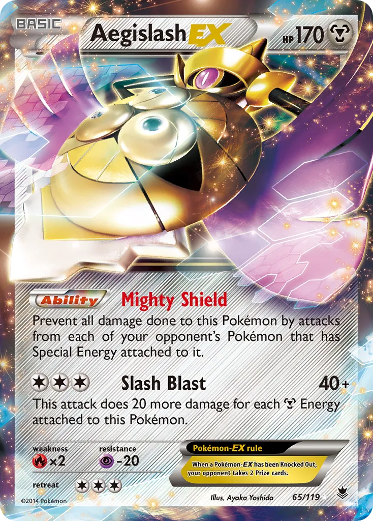 Aegislash-EX #65, Phantom Forces