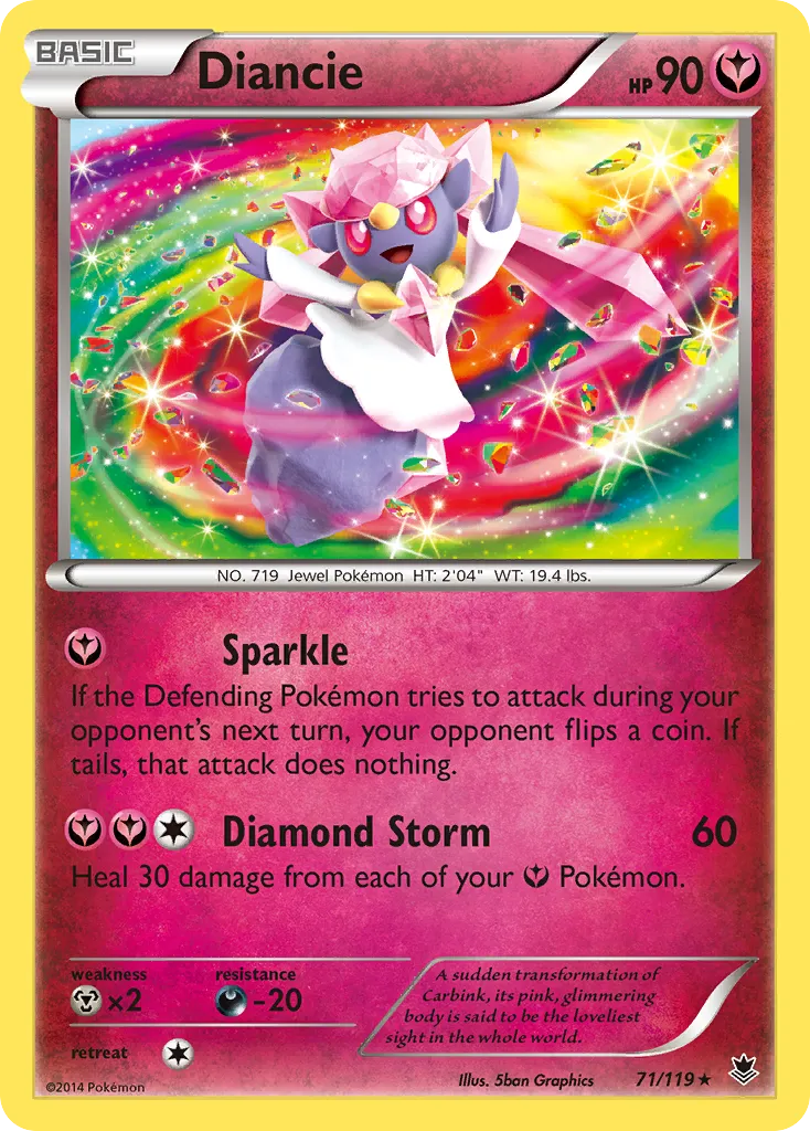 Diancie #71, Phantom Forces