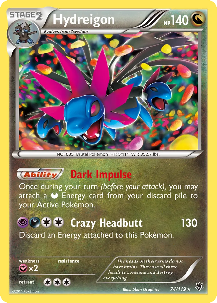Hydreigon #74, Phantom Forces
