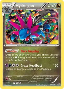 Hydreigon #74, Standard