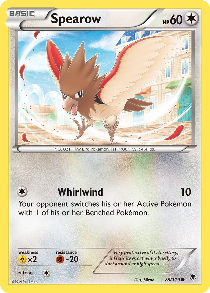 Spearow #78, Phantom Forces