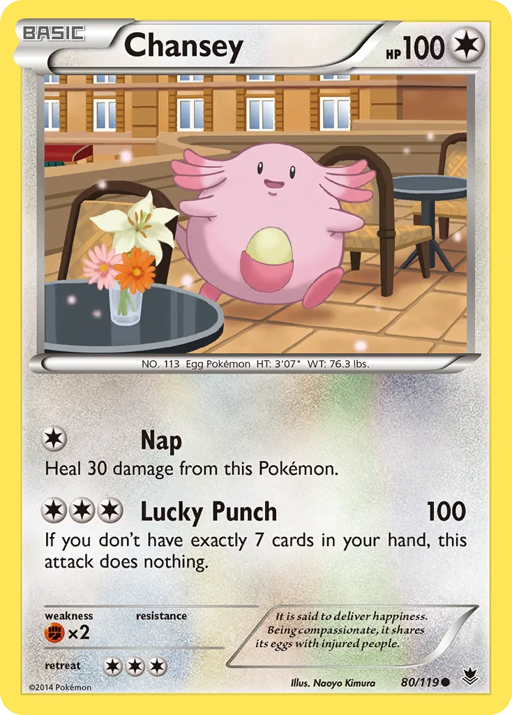 Chansey #80, Phantom Forces