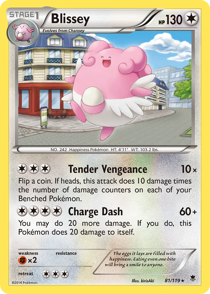 Blissey #81, Phantom Forces Cosmos