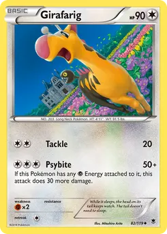 Girafarig #82, Phantom Forces