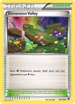 Dimension Valley #93, Crosshatch Holo
