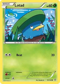 Lotad #10, Reverse Foil