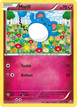 Marill #102, Reverse Foil