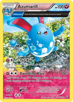 Azumarill #104, Reverse Foil