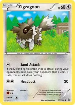 Zigzagoon #111, Primal Clash