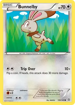 Bunnelby #120, Primal Clash