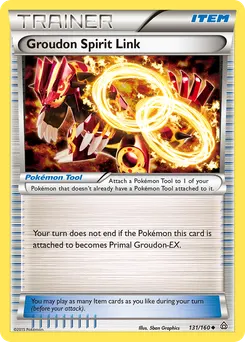 Groudon Spirit Link #131, Reverse Foil