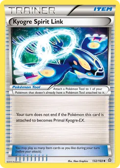 Kyogre Spirit Link #132, Standard