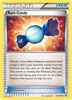 Rare Candy #135, Primal Clash