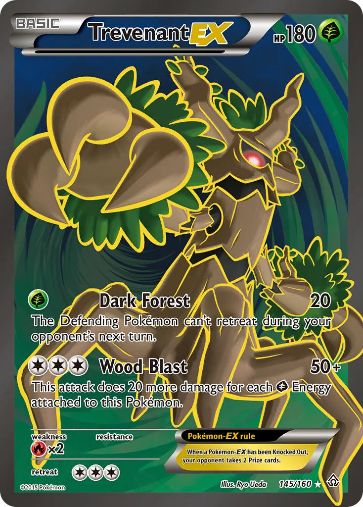 Trevenant-EX #145, Primal Clash