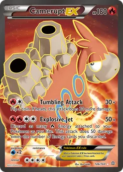 Camerupt-EX #146, Standard