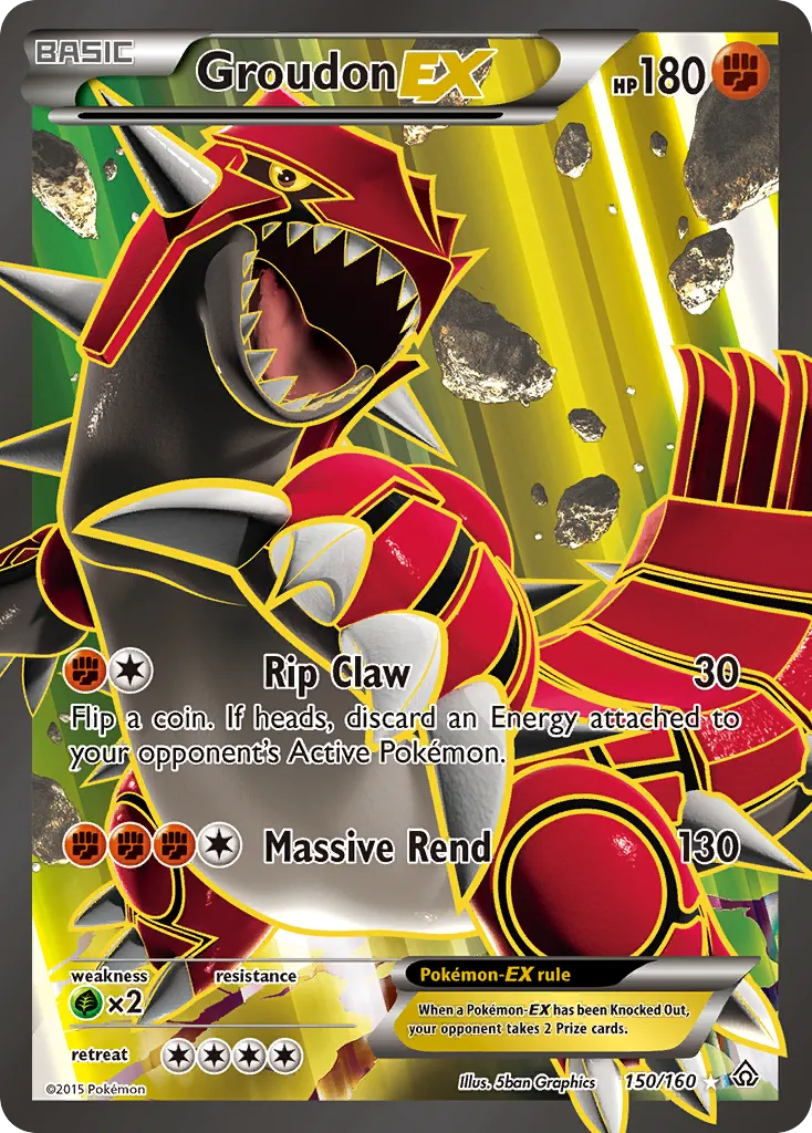 Groudon-EX #150, Primal Clash