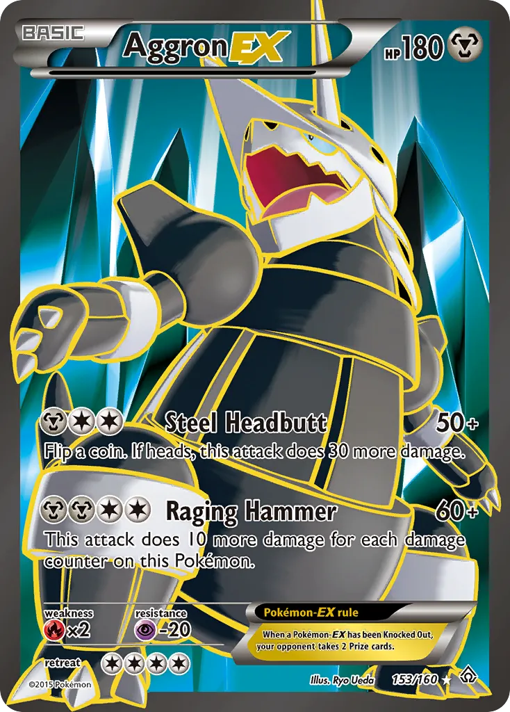 Aggron-EX #153, Primal Clash