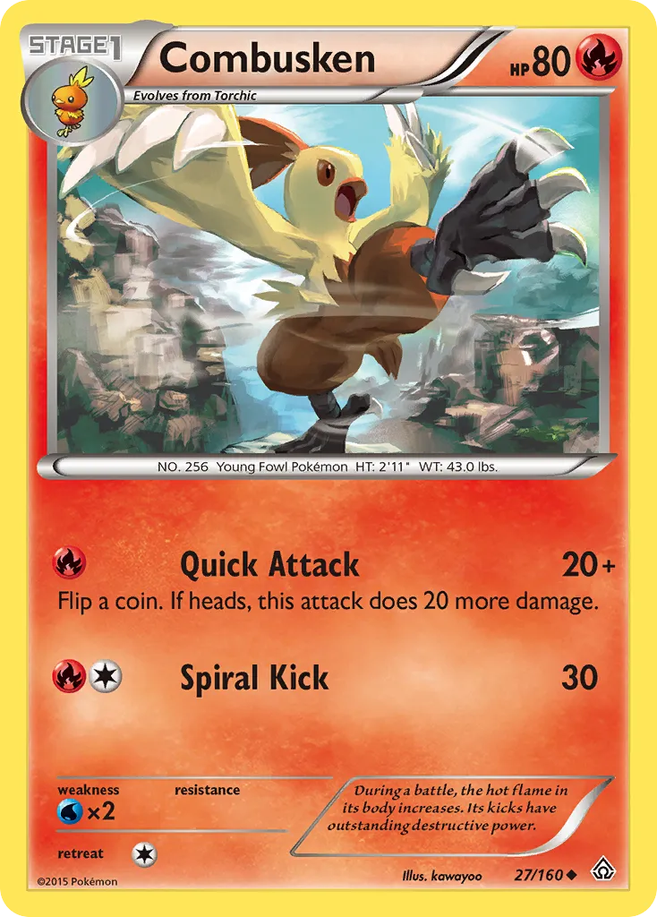 Combusken #27, Primal Clash